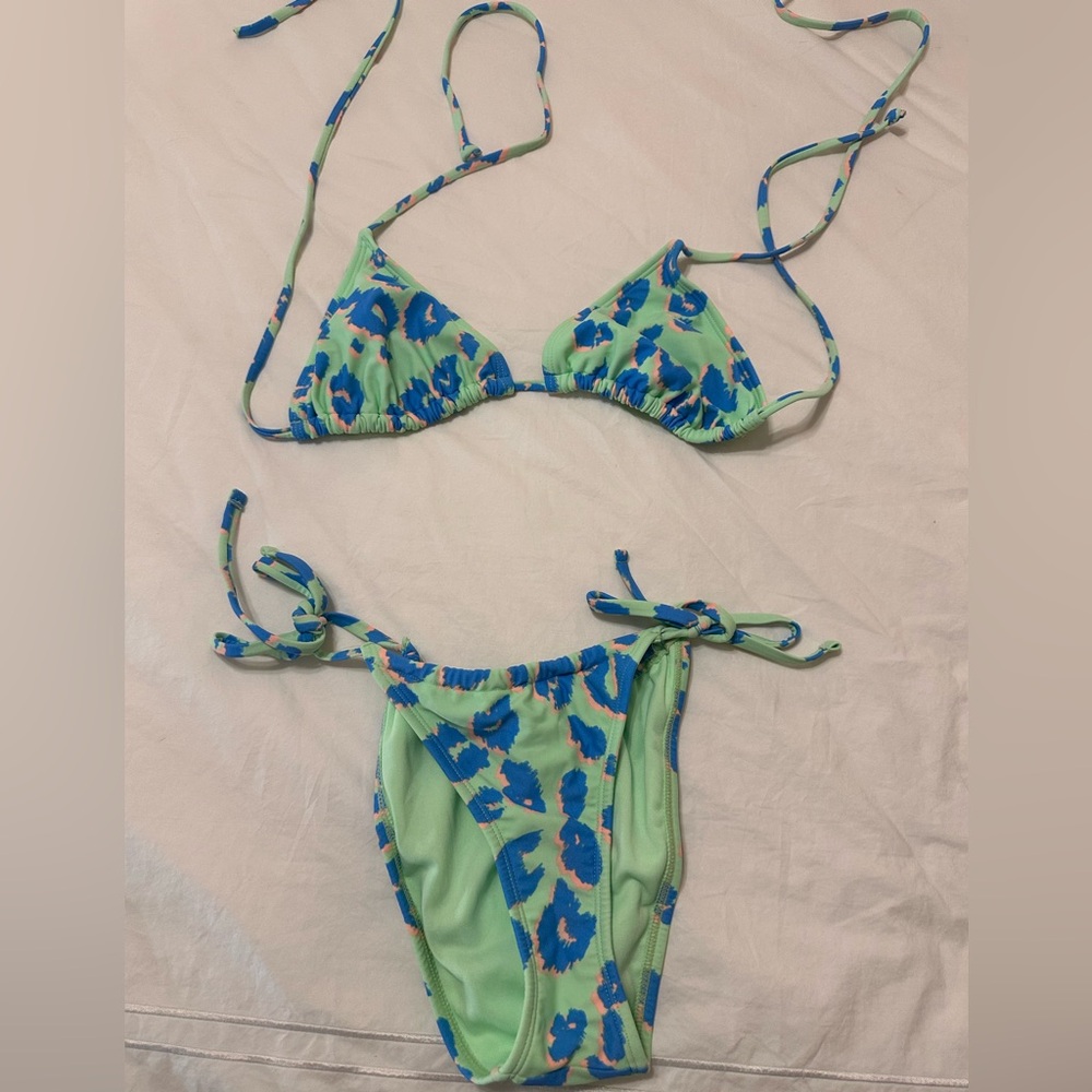cheetah print bikini